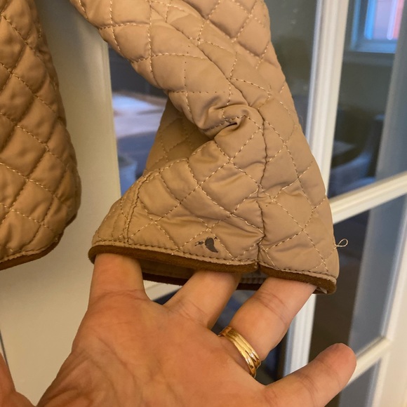 Jade and Ivory Brown Quilted Jacket sz M - Picture 8 of 11